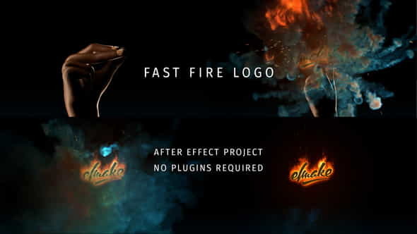 Fast Fire Logo - VideoHive 24883469