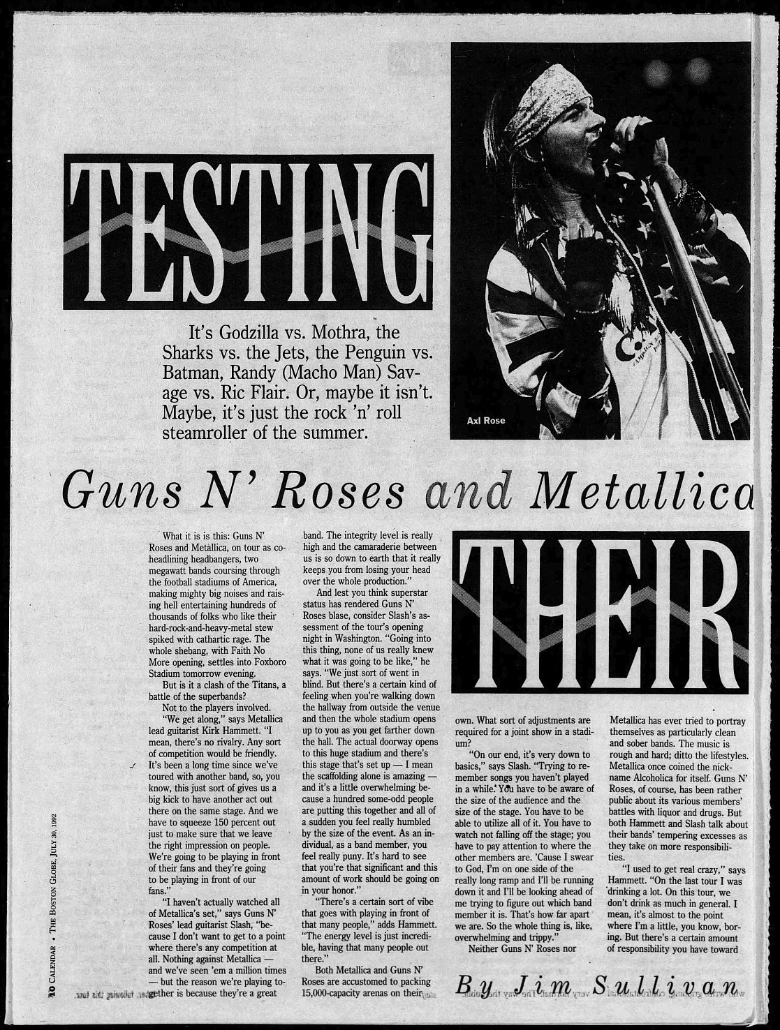 1992.07.30 - The Boston Globe - Testing Their Metal (Slash, Hammett) ZfzM0ULT_o