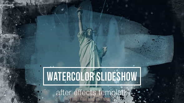 Watercolor Parallax Slideshow - VideoHive 13468791