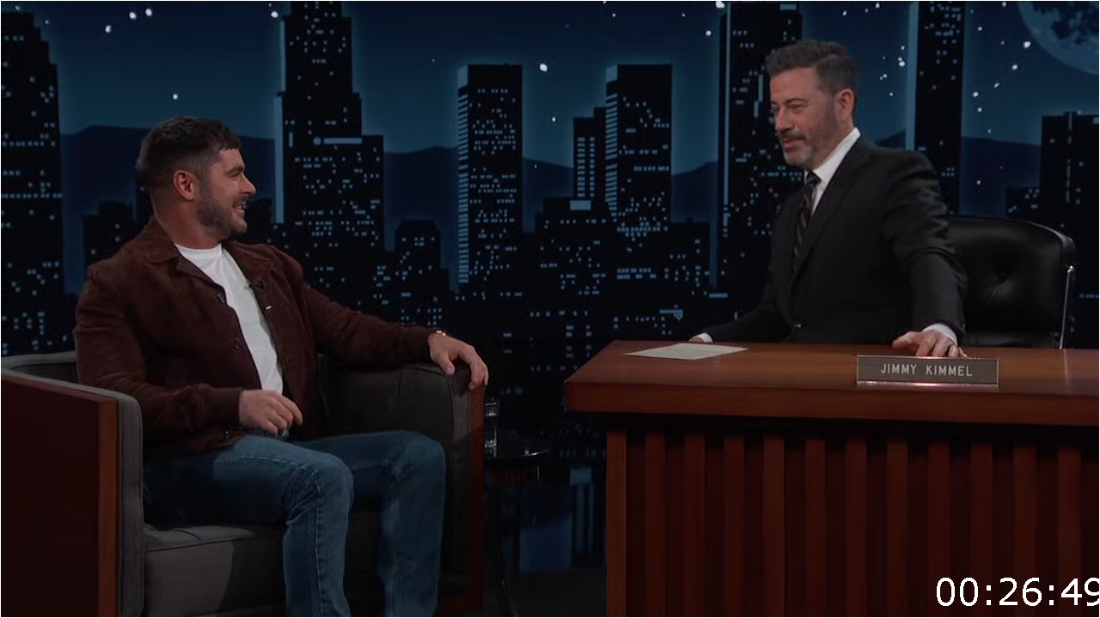 Jimmy Kimmel (2024-06-20) Zac Efron [720p] (x265) AFrjQ4Dv_o