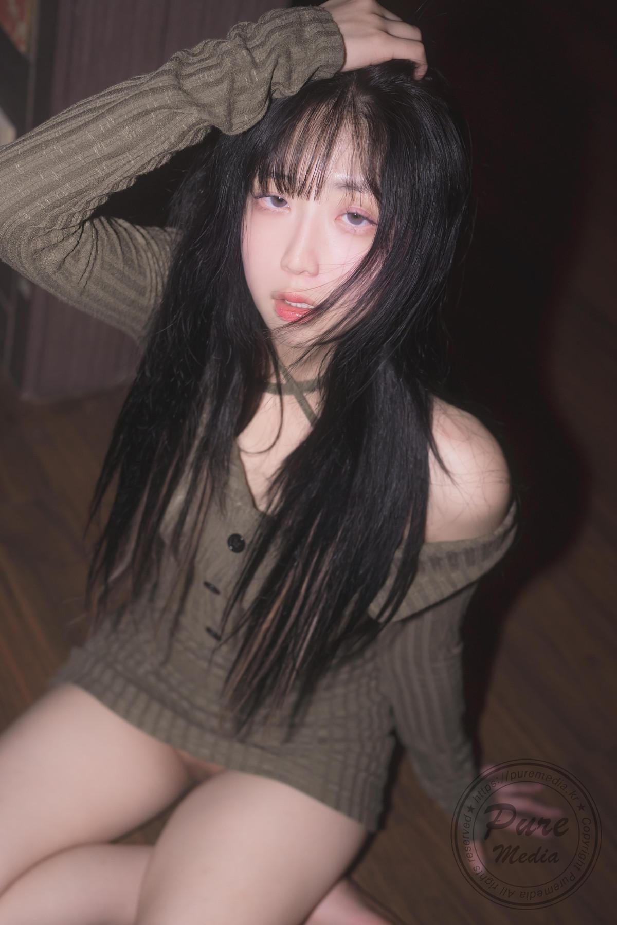 Hina 히나, [PURE MEDIA] Vol.267 Black Out Slutty Girl Set.02(19)