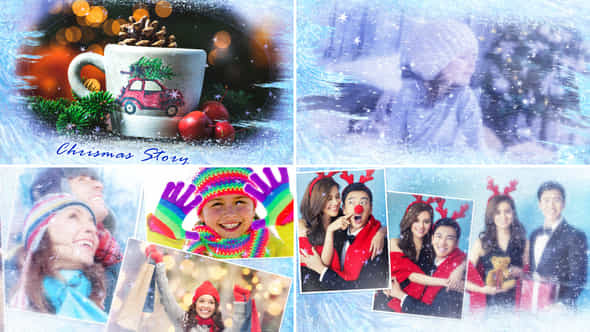 Christmas Photo Stories - VideoHive 42335963