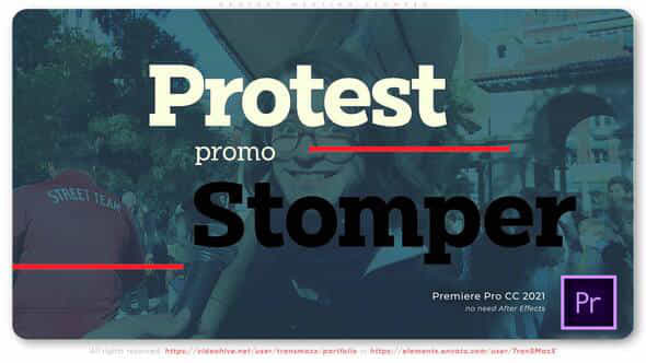 Protest Meeting Stomper - VideoHive 37631380