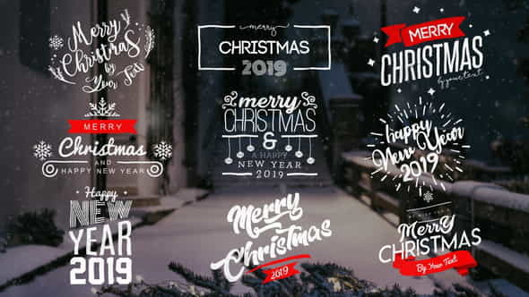 Christmas Titles - VideoHive 22831974