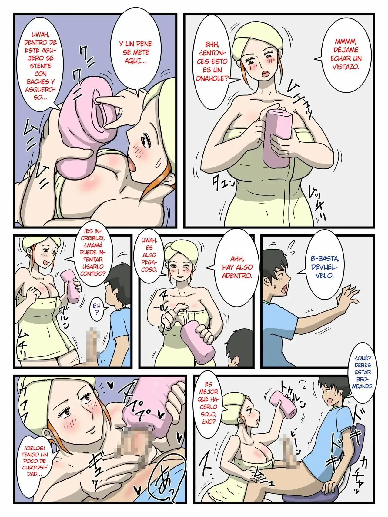 [poteto-chips] Ore no Onaho wa Okaa-san 1 [Spanish] [Xavit0_0]