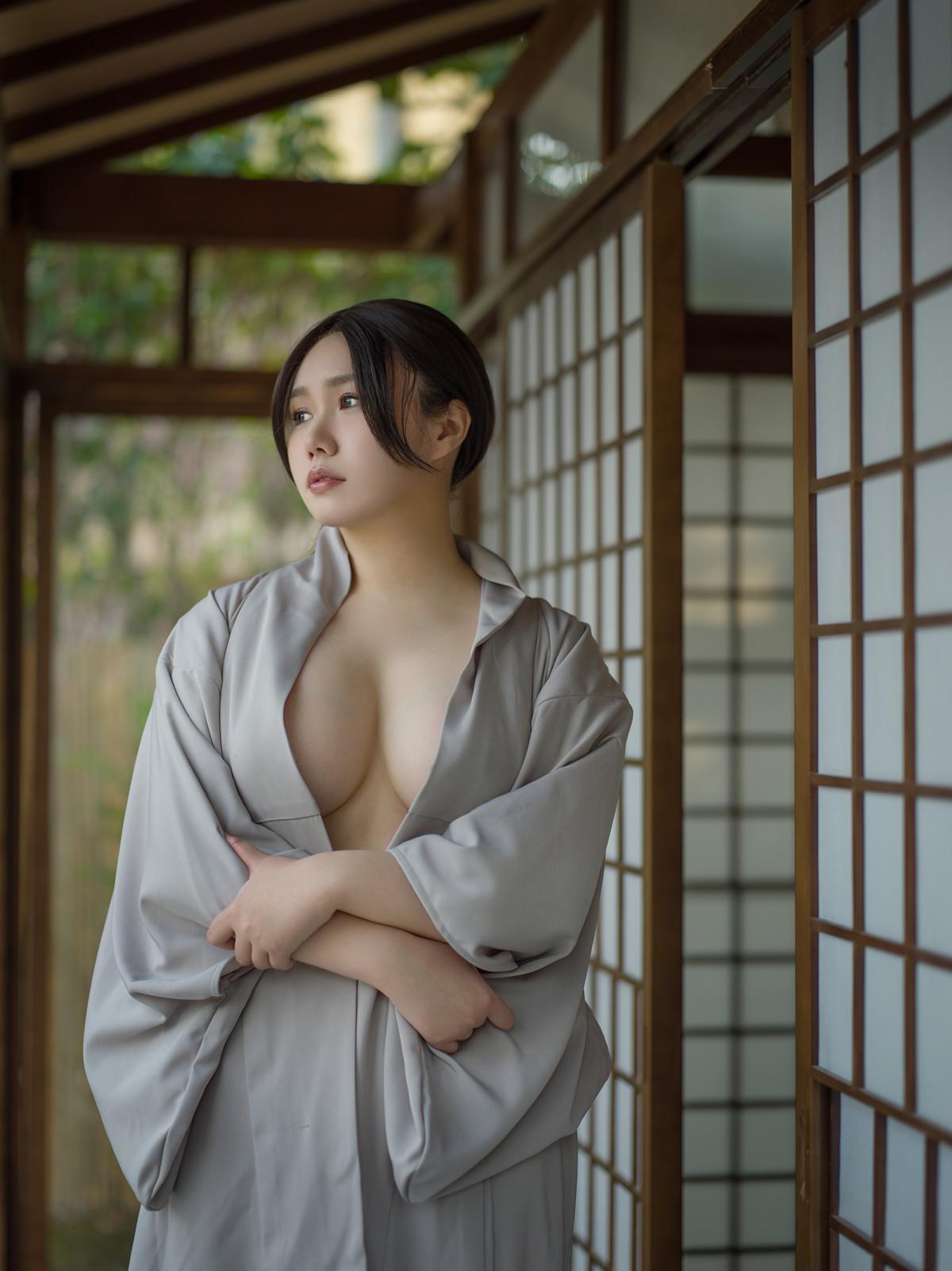 Cosplay 麻花麻花酱 兽耳和服 Kimono Set.01(28)