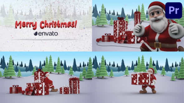 Santa Christmas Wishes For Premiere Pro - VideoHive 49000626