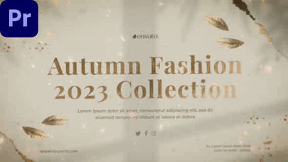 Autumn Fashion 2023 - VideoHive 40846414