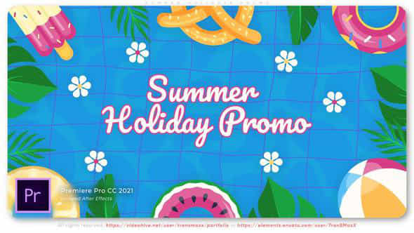 Summer Holidays Promo - VideoHive 45985654