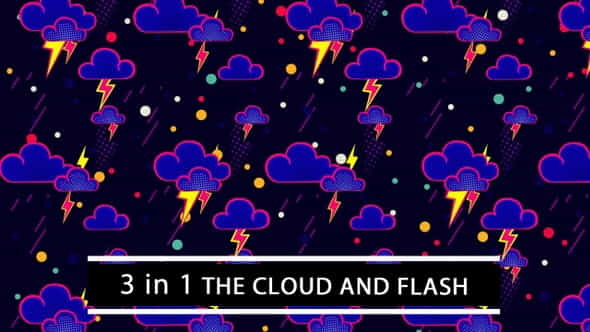 The Flash Lightning Cloud - VideoHive 28689450