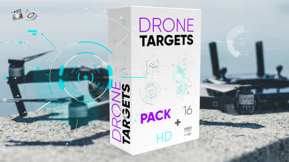 Drone Targets Pack - VideoHive 47555501