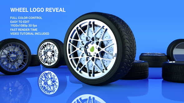 Wheel Logo Reveal - VideoHive 23248866