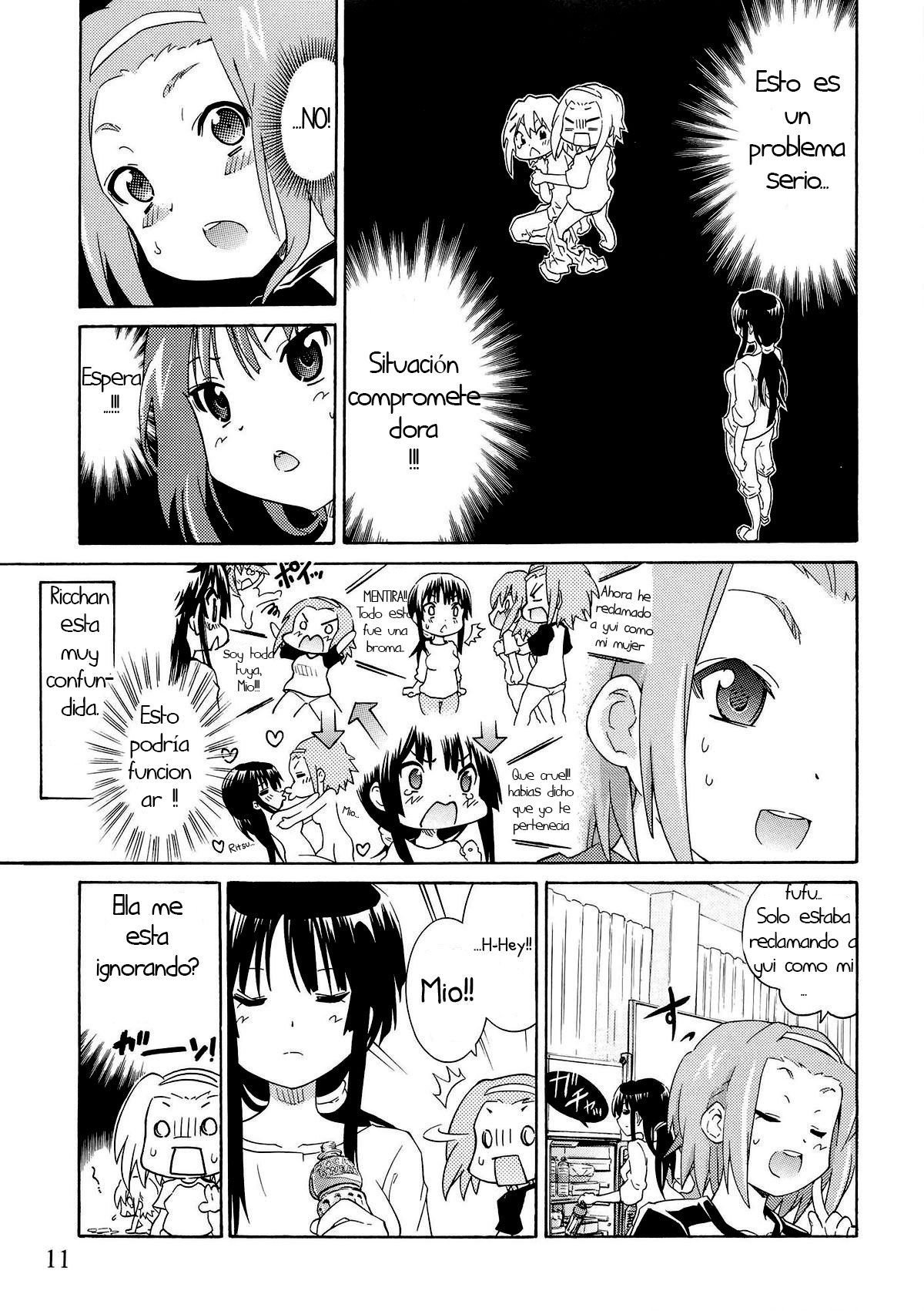 YURI-ON! #2 Kosokoso Mio-chan! - 9