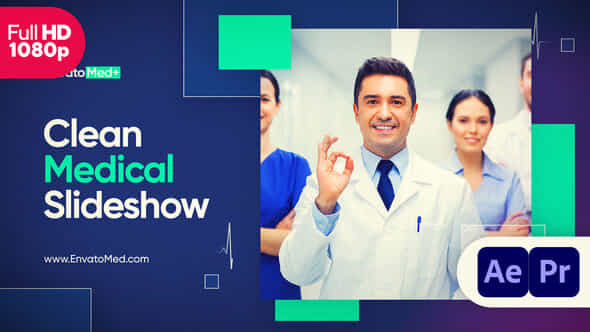 Clean Medical Slideshow - VideoHive 38323820