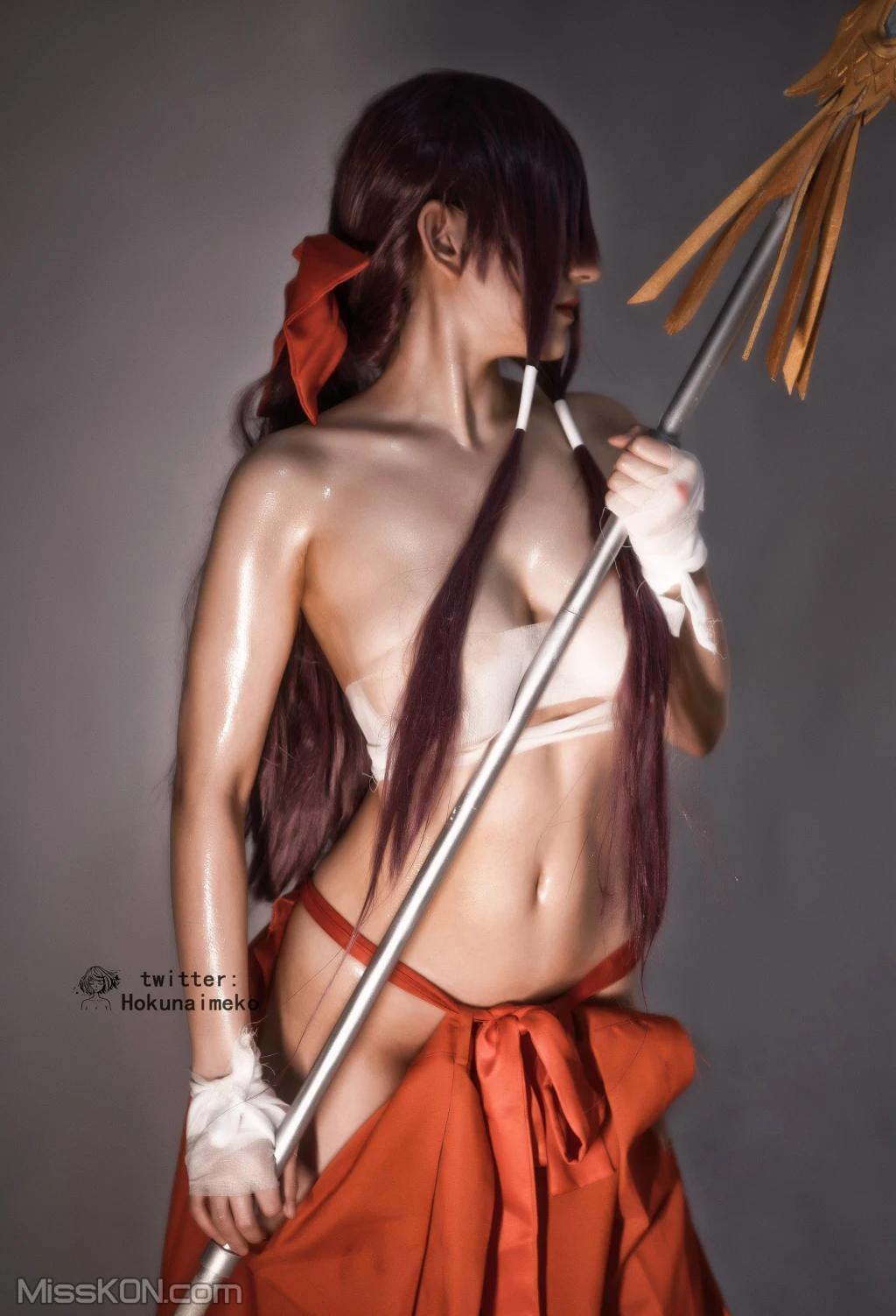 Coser@Hokunaimeko (北乃芽子): 关云长巫女版 (31 photos)(2)