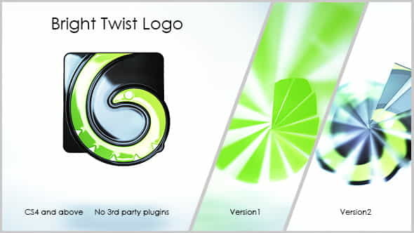 Bright Twist Logo - VideoHive 12914702