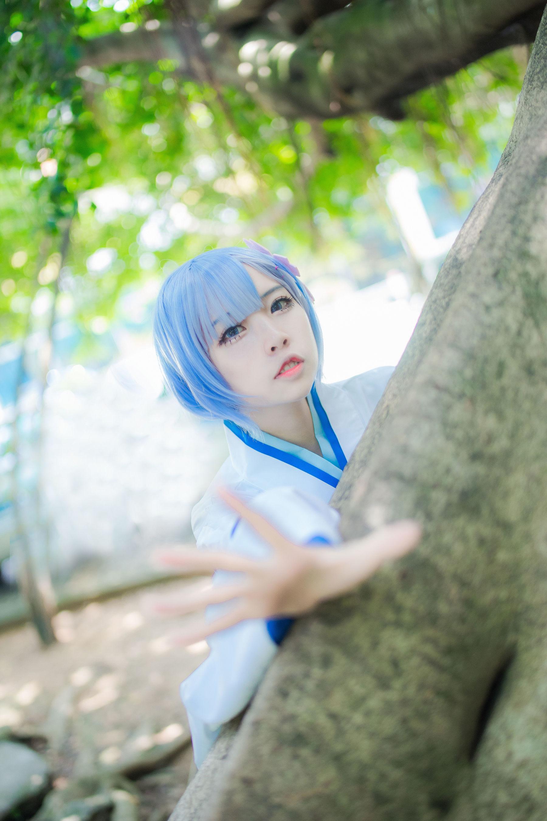 [Cosplay] 二佐Nisa – 蕾姆幼年(18)