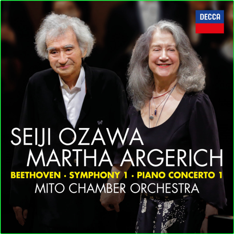 Beethoven Symphony No 1 & Piano Concerto No 1 Martha Argerich, Seiji Ozawa & Mito CO (2018) 24 96 A1piTHh2_o