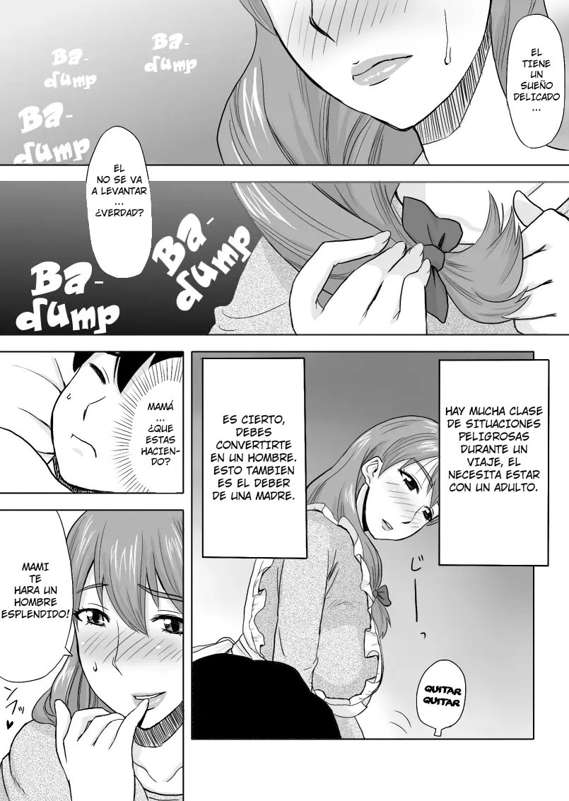[Ochikochitei (Tadano Kushami)] Mama wa Totsuzen Osottekita [Spanish] [Roal Scan] [Digital]