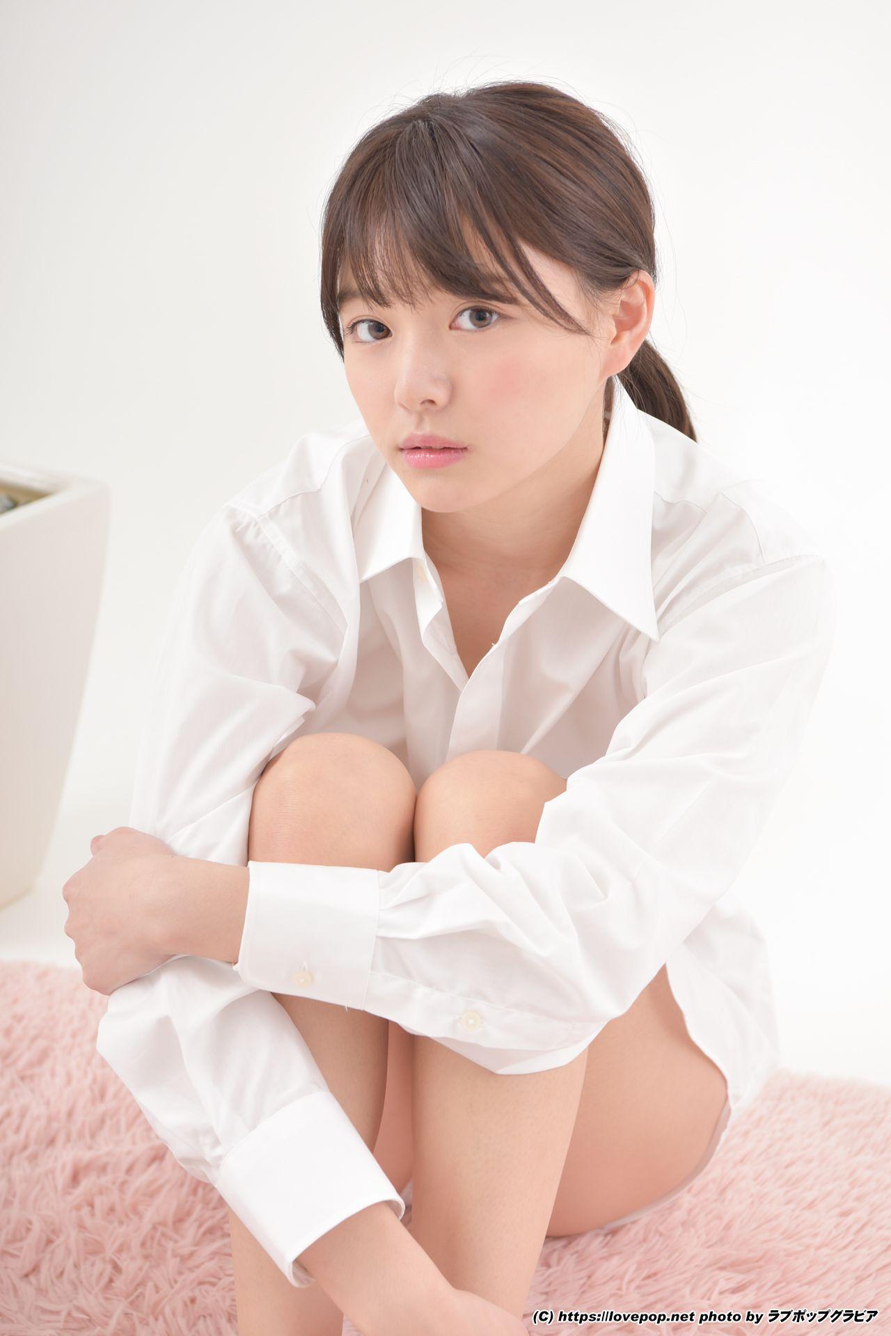 [LOVEPOP] 葉月つばさ – 濡れた髪でワイシャツを羽織り…☆彼シャツ Photo – PPV(18)