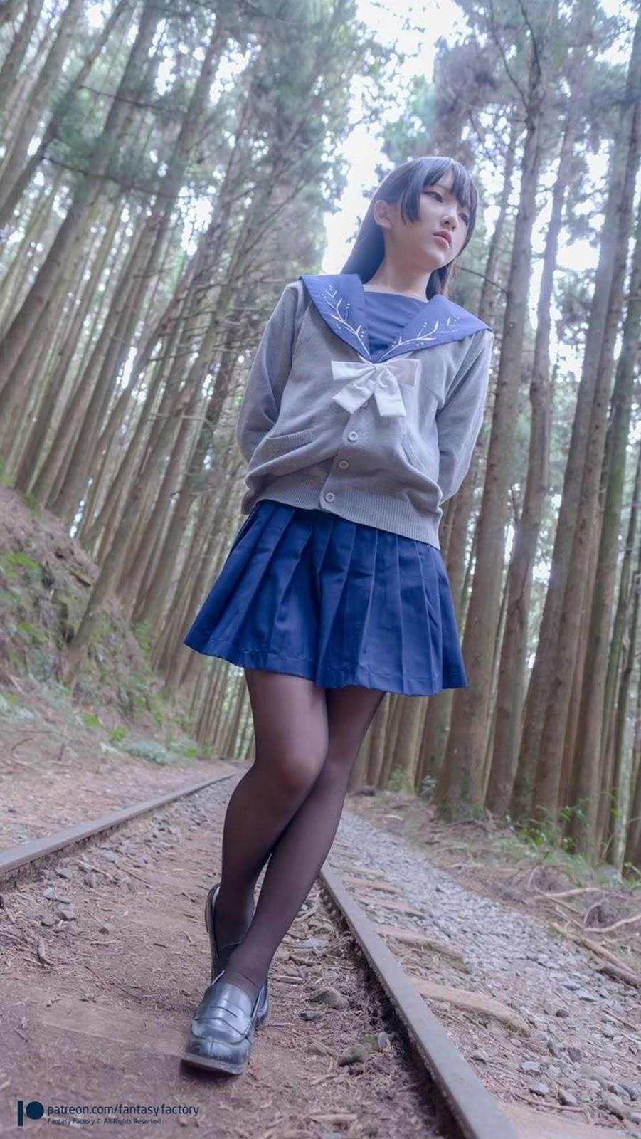 [Fantasy Factory 小丁Patron] School Girl in Bamboo Forest(31)