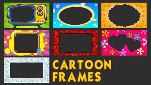 Cartoon Frames | Cartoons - VideoHive 25380890