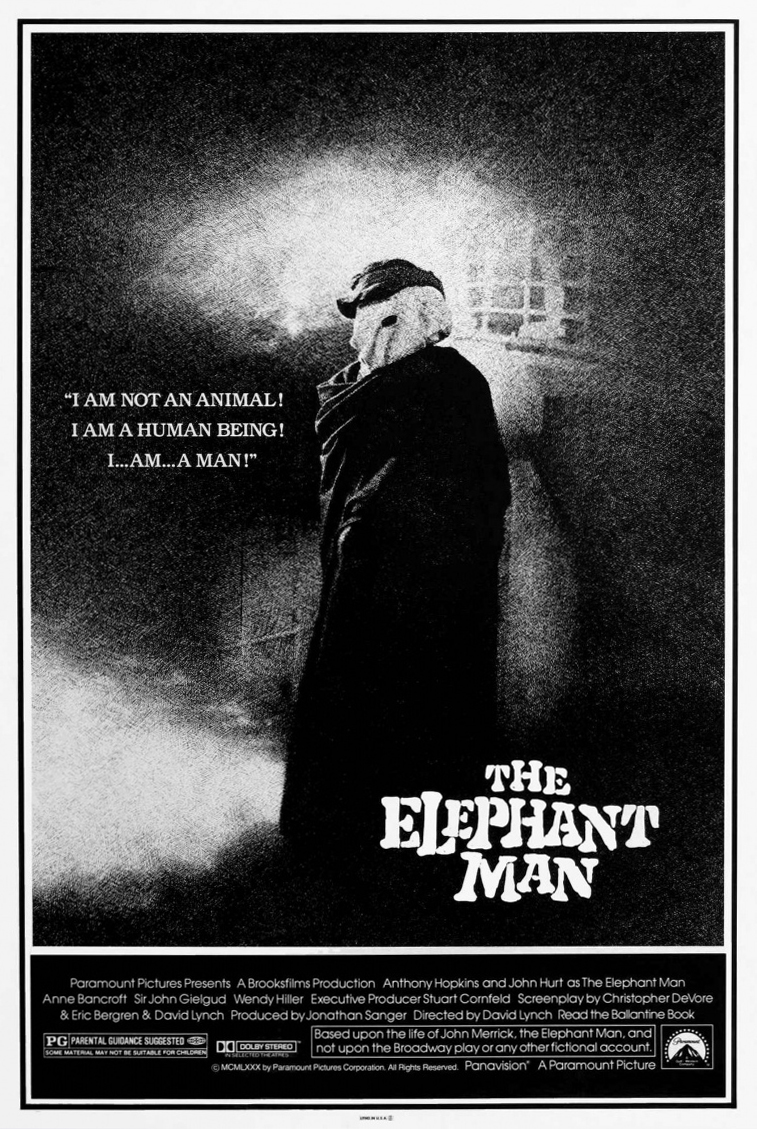 the elephant man poster