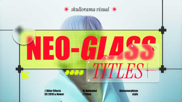 Neoglass Titles - VideoHive 58244208