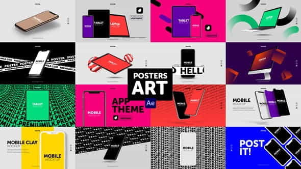 Posters Devices | Displays - VideoHive 31002663