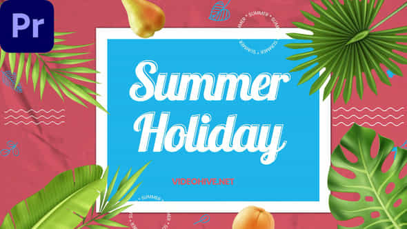 Summer Holiday Slideshow - VideoHive 39643564