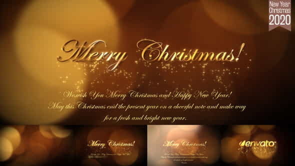 Christmas and New Year Greetings - VideoHive 6139334