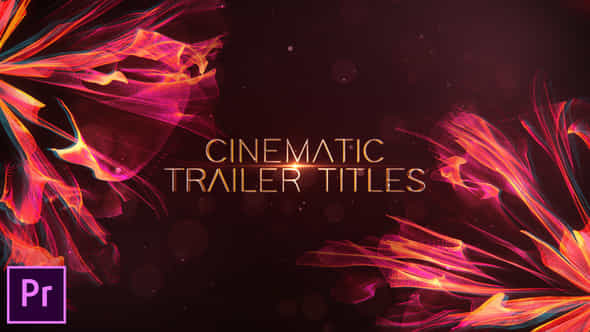 Cinematic Trailer Titles Premiere Pro - VideoHive 51213356