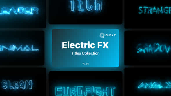 Electric Motion Titles - VideoHive 45344961