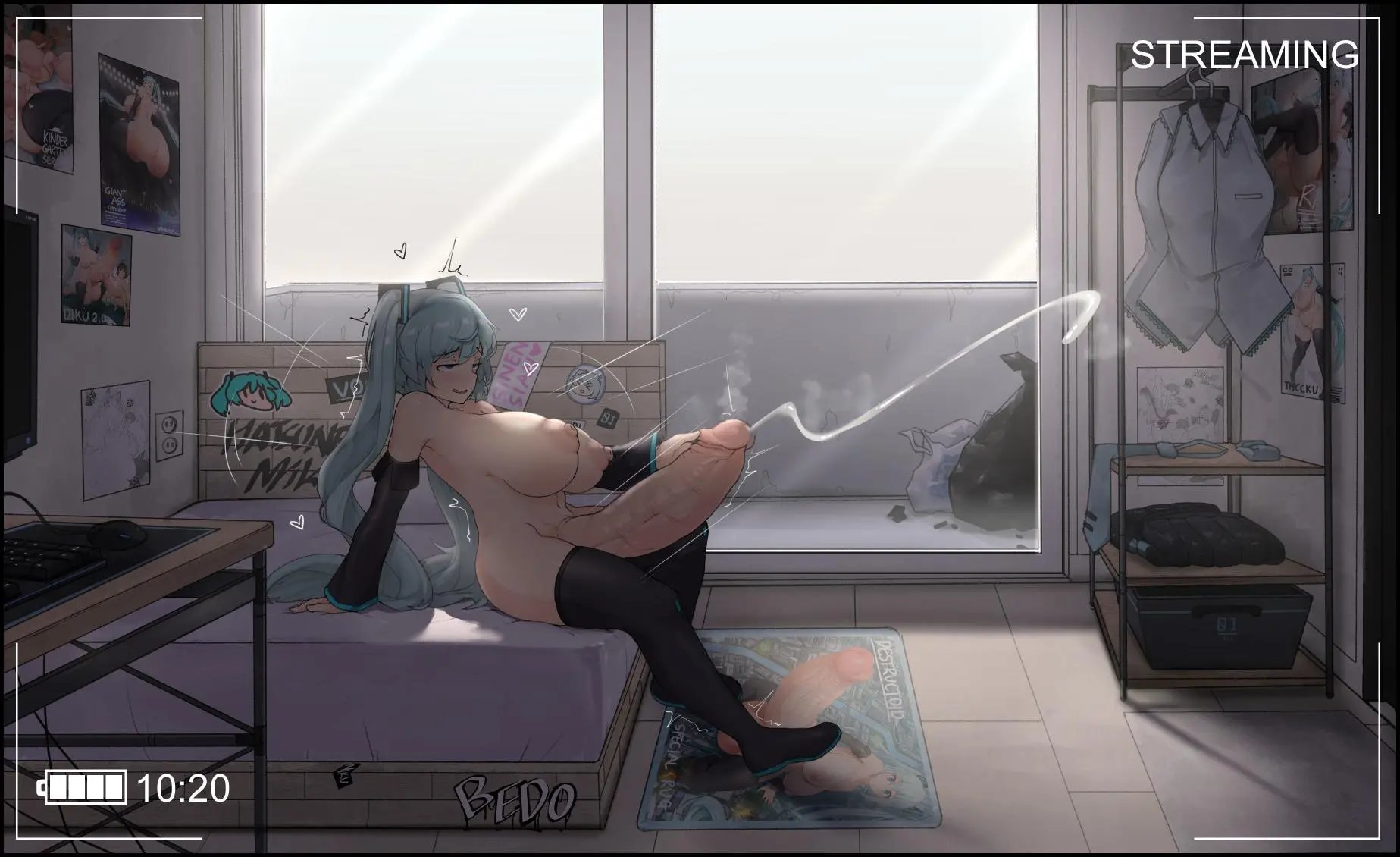 Futa Miku Fap Stream - 2