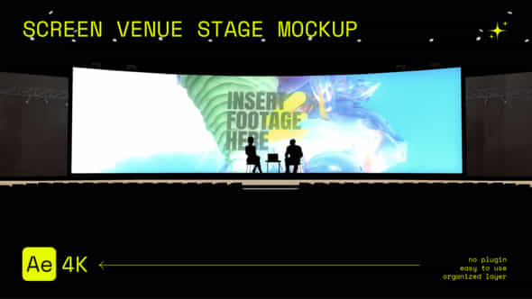 Screen Venue Stage Mockup - VideoHive 57595782