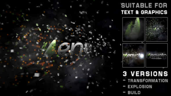 logo and text - VideoHive 1319867