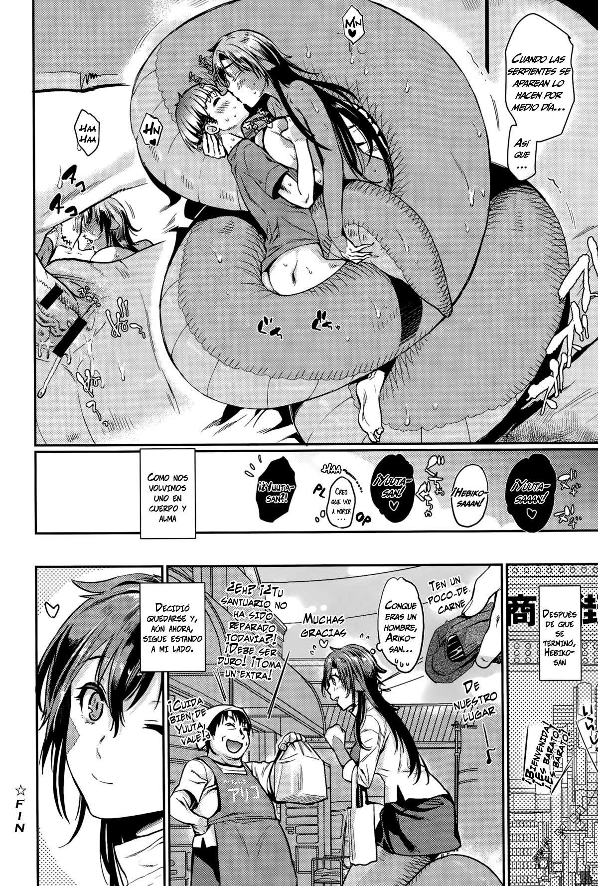 ¡La deslizante Hebiko-san! Chapter-1 - 15