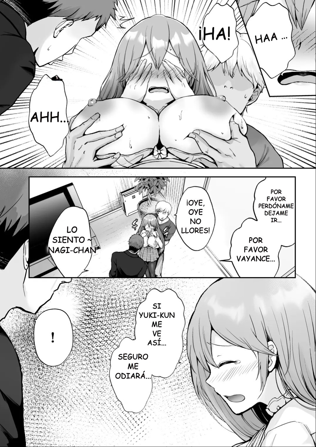 [Graphic L (Erun)] Soshite Kyou mo Moteasobareru [Spanish] [eljonshon34] [Incomplete]