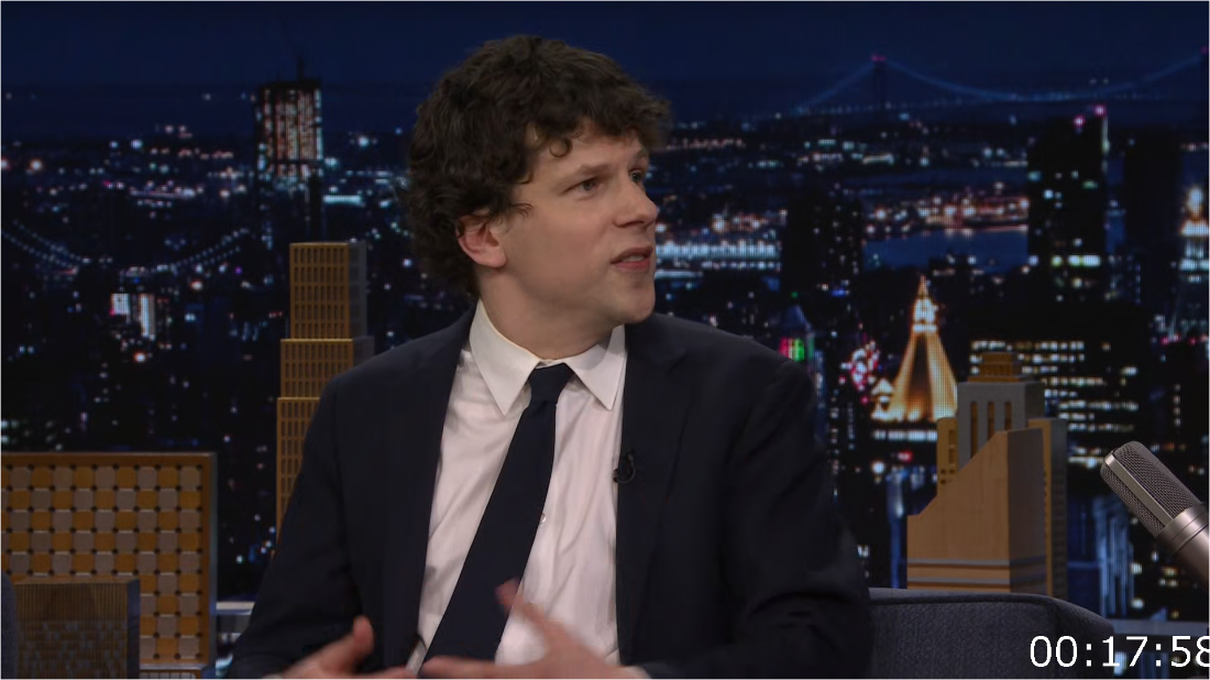 Jimmy Fallon (2024-04-12) Jesse Eisenberg [1080p] (x265) [6 CH] 7XLMSb0A_o