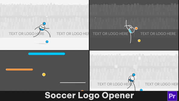 Soccer Logo Opener - VideoHive 44907930