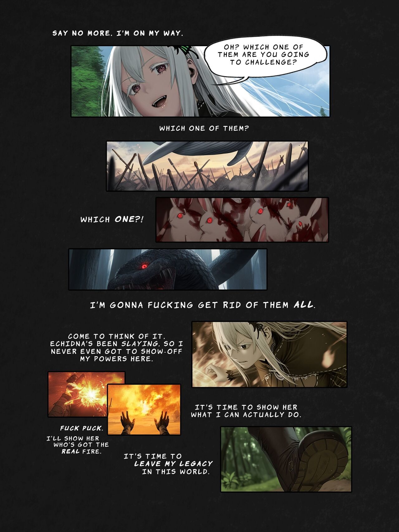 I Reincarnated into a ReZERO Isekai and Left the Villainess After Anal [FEFanaticaAI Assisted] (The Final Season  Part 1)