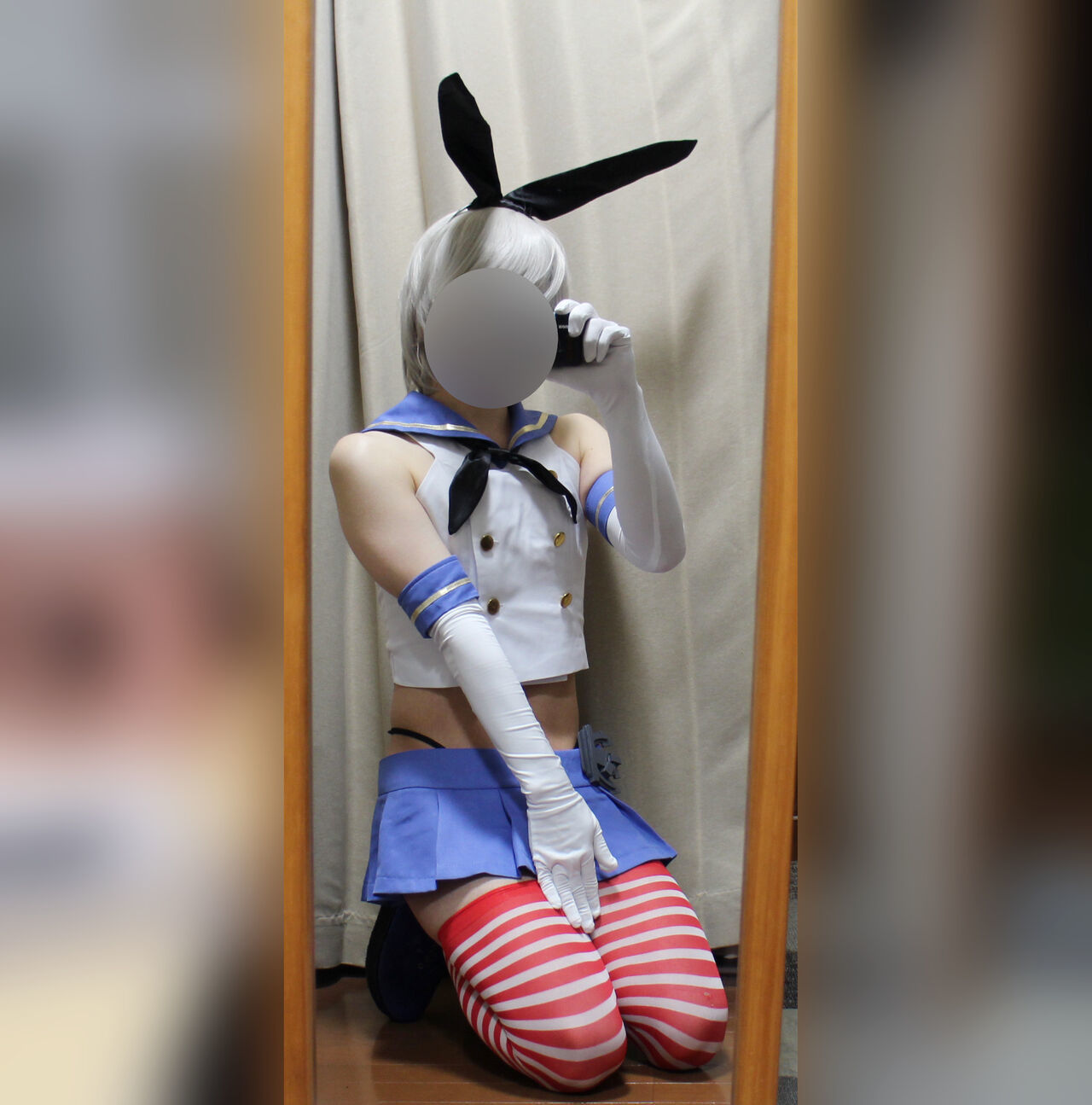 [trans] Hatarabu - z1 & z3 Shimakaze cosplay