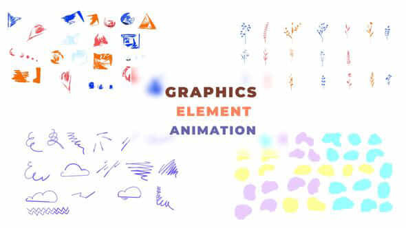 Graphics Element Animation - VideoHive 43396844