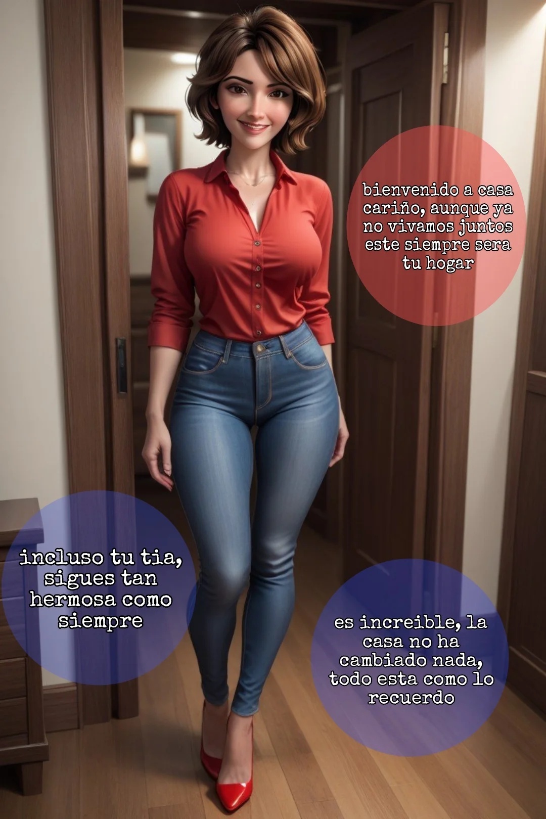 Visitando a tia Cass - 4