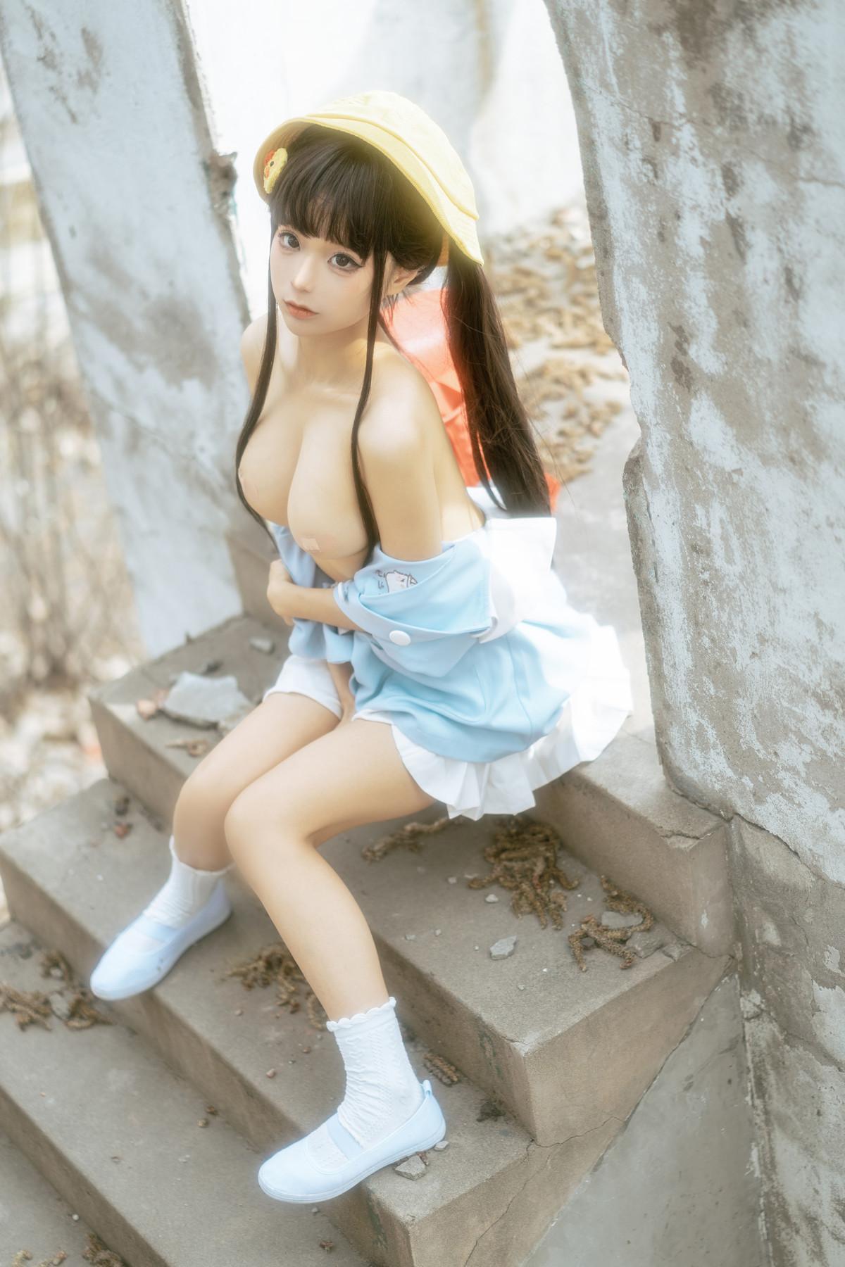 Cosplay 蠢沫沫 Chunmomo 小黄帽 绅士版 Set.01(40)