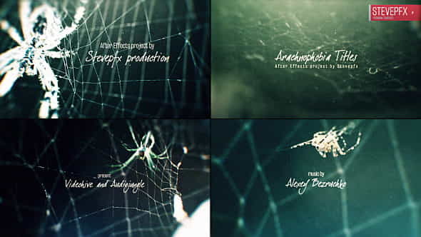 Arachnophobia Titles - VideoHive 17664824