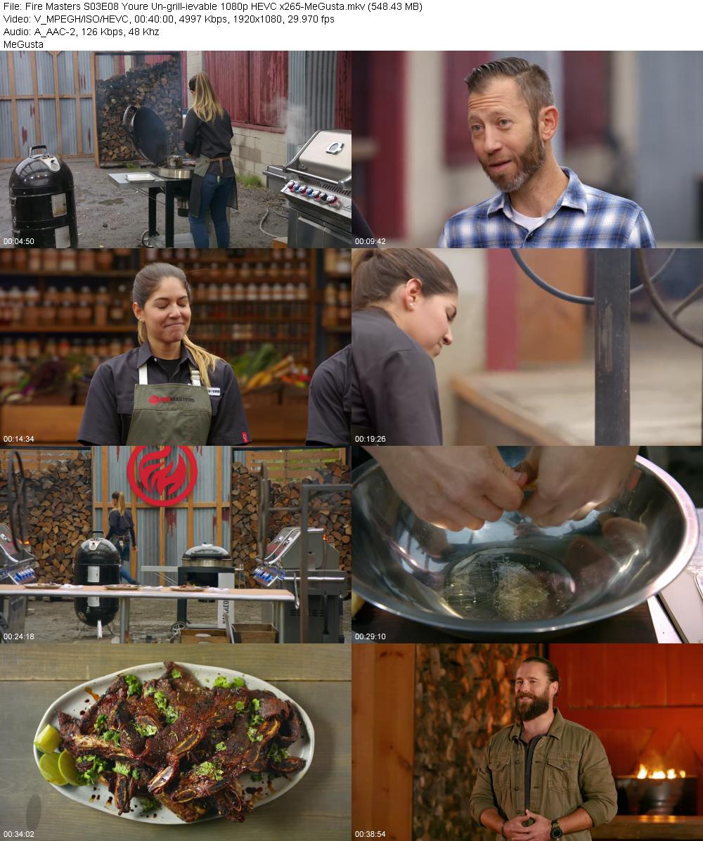 Fire Masters S03E08 Youre Un grill ievable 1080p HEVC x265