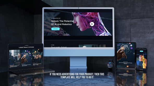 Devices Mockup Web Promo - VideoHive 56264790