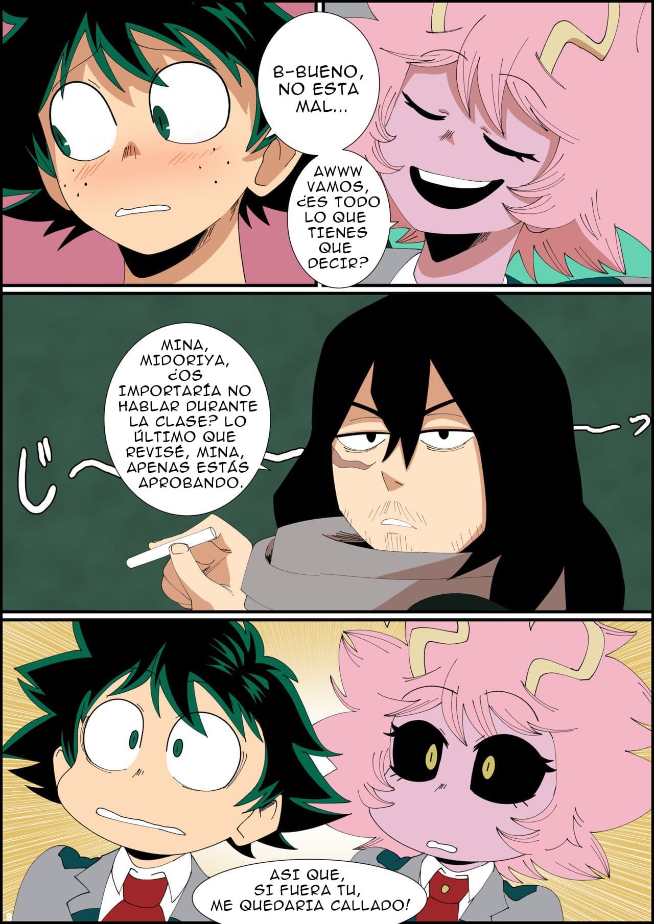 Mina x Izuku 1 - 3