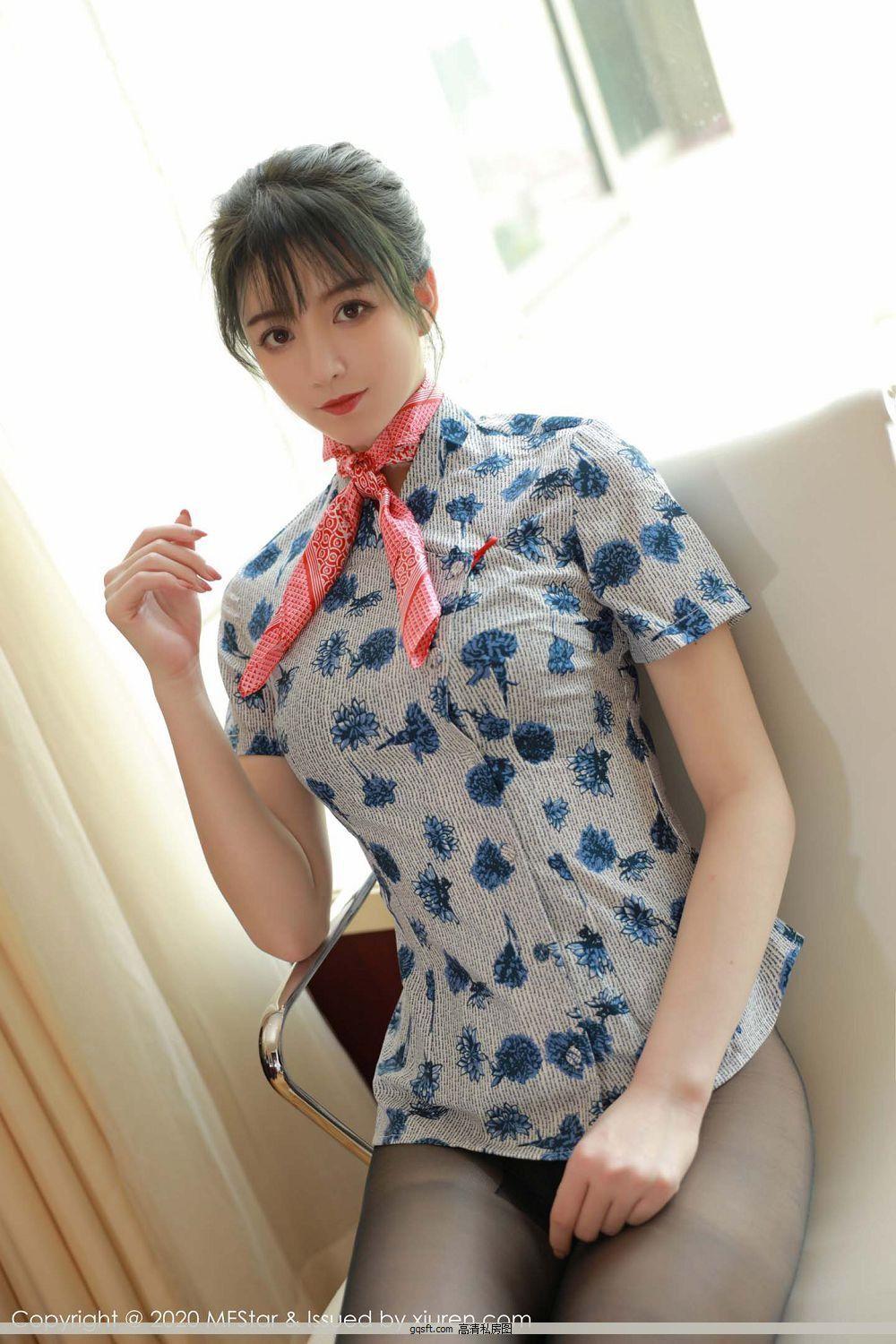 [美女学院MFStar] y20.04.27 VOL.317 yoo优优 空乘制服套图 [47P](31)